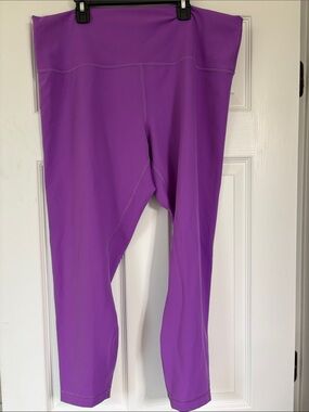 Lululemon Purple High-Waist Active Leggings